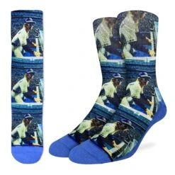Men's Elton John, Concert At Dodger Stadium Socks