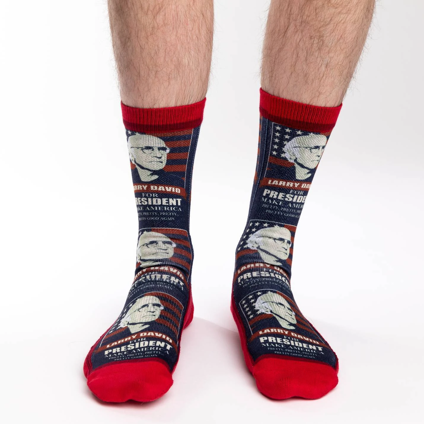 Men's Larry David For President Socks 2 Men's Larry David For President Socks - Image 2
