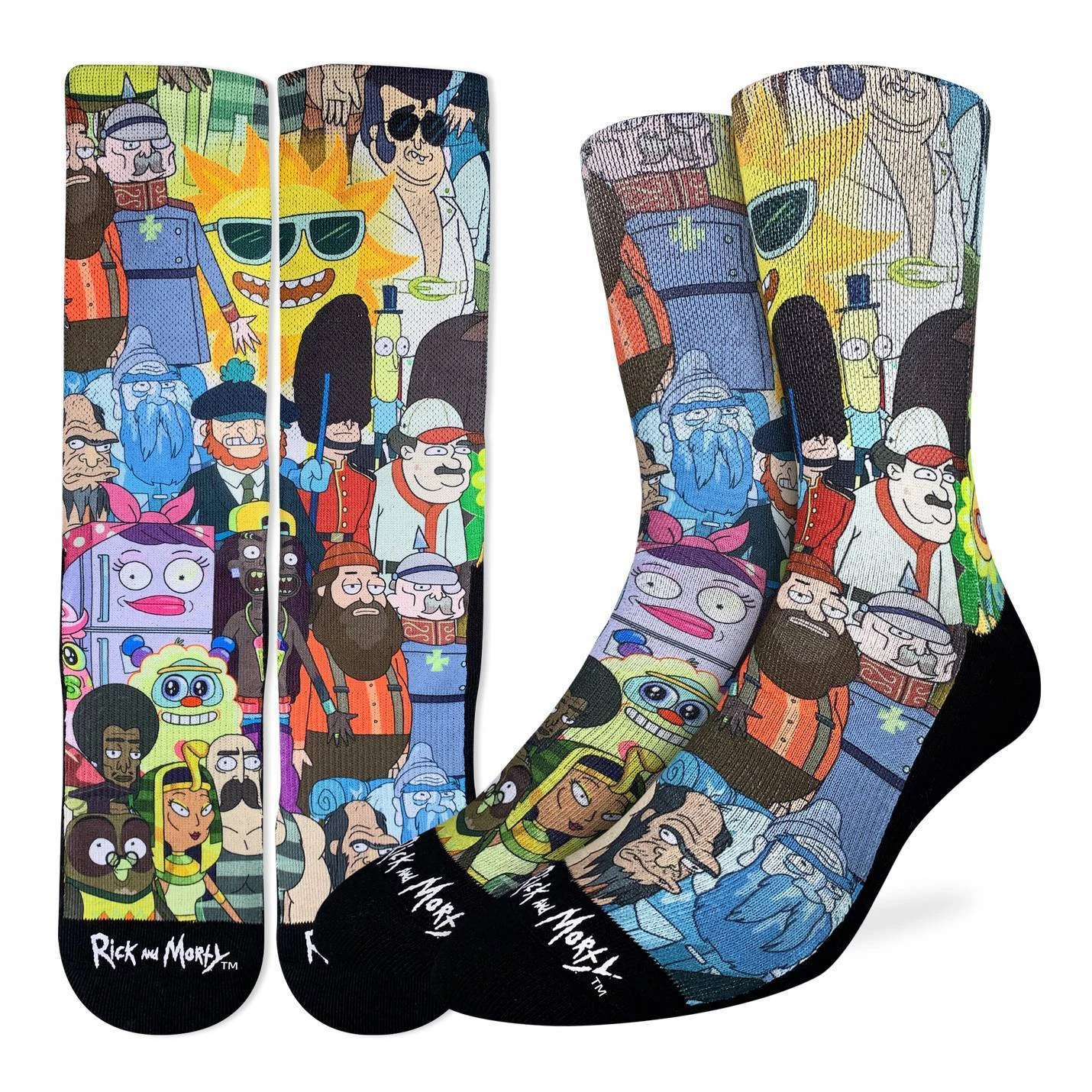 Men's Rick And Morty, Characters Socks 1 Men's Rick And Morty, Characters Socks
