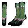 Men's Rick And Morty, Pickle Rick Socks