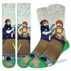 Men's Cheech & Chong, Pass The Blunt Socks