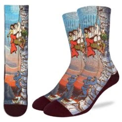 Men's The Princess Bride, Cliffs Of Insanity Socks