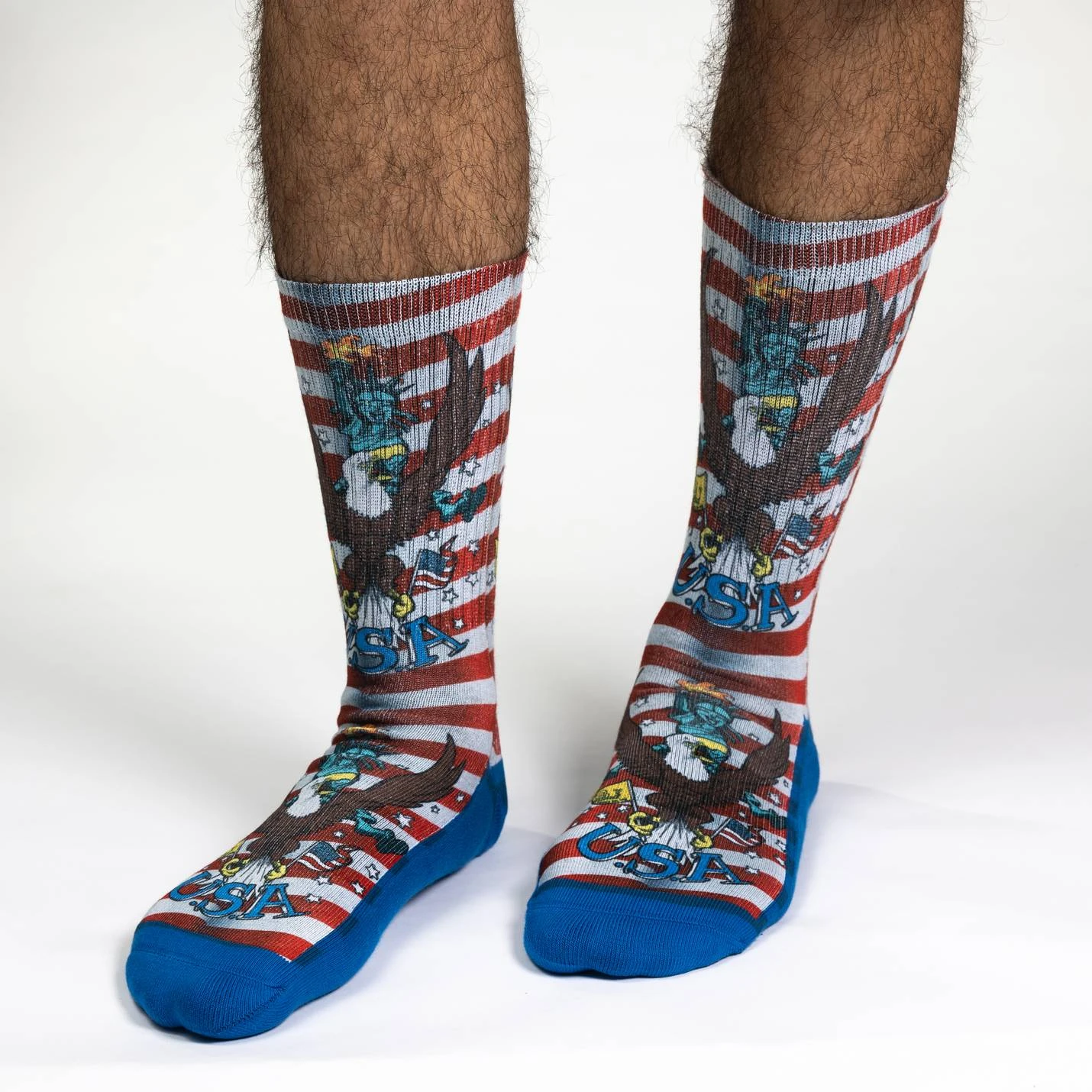 Men's Majestic America Bald Eagle Socks 2 Men's Majestic America Bald Eagle Socks - Image 2
