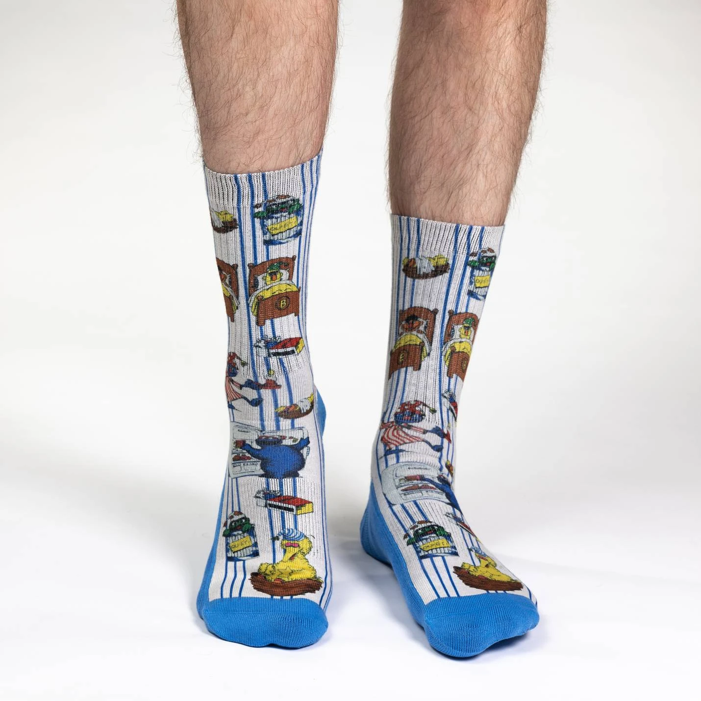 Men's Sesame Street, Bedtime Socks 2 Men's Sesame Street, Bedtime Socks - Image 2
