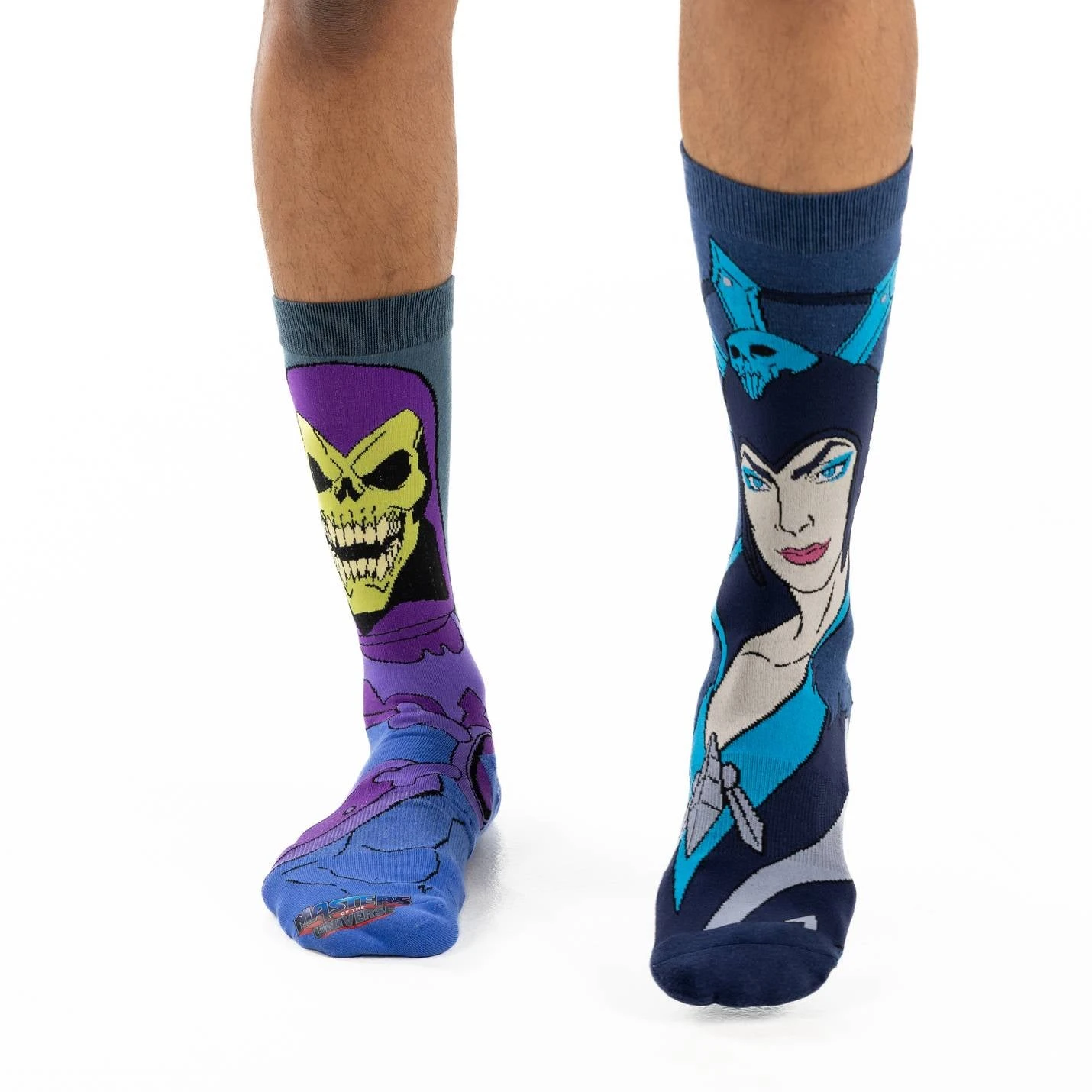 Men's Masters Of The Universe, Skeletor And Evil-Lyn Socks 2 Men's Masters Of The Universe, Skeletor And Evil-Lyn Socks - Image 2