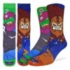 Men's Masters Of The Universe, Trap Jaw & Beast Man Socks