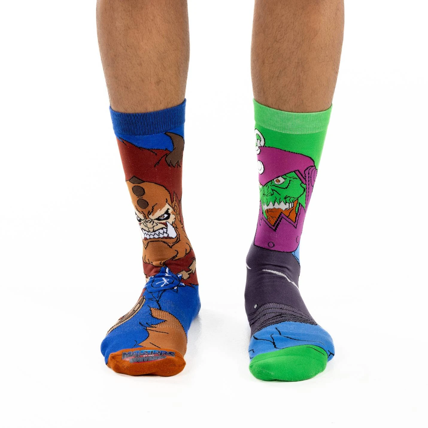Men's Masters Of The Universe, Trap Jaw & Beast Man Socks 2 Men's Masters Of The Universe, Trap Jaw & Beast Man Socks - Image 2