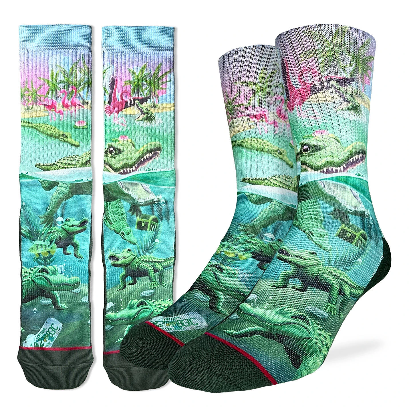 Men's Congregation Of Alligators Socks 1 Men's Congregation Of Alligators Socks