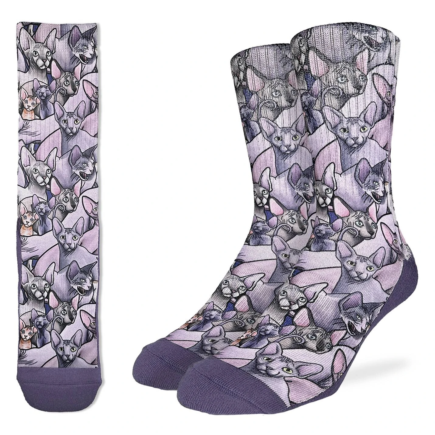 Men's Sphynx Cat Socks 1 Men's Sphynx Cat Socks