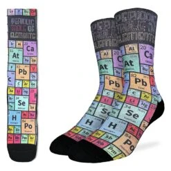 Men's Periodic Table Of Elements Socks