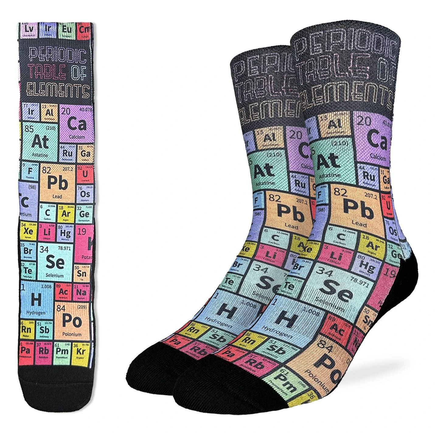 Men's Periodic Table Of Elements Socks 1 Men's Periodic Table Of Elements Socks