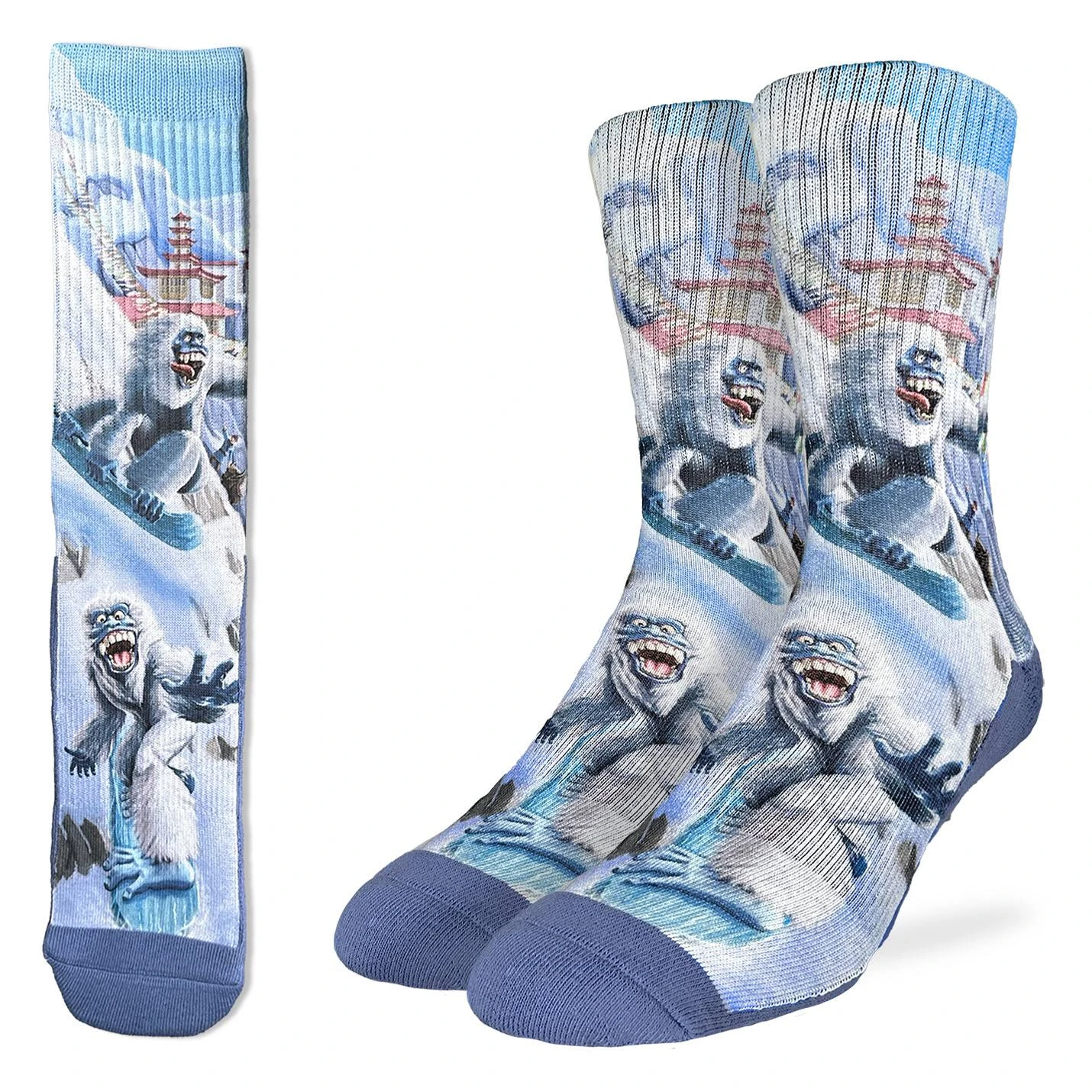 Men's Snowboarding Yeti Socks 1 Men's Snowboarding Yeti Socks