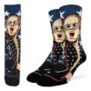 Men's Elton John, Playing Piano Socks
