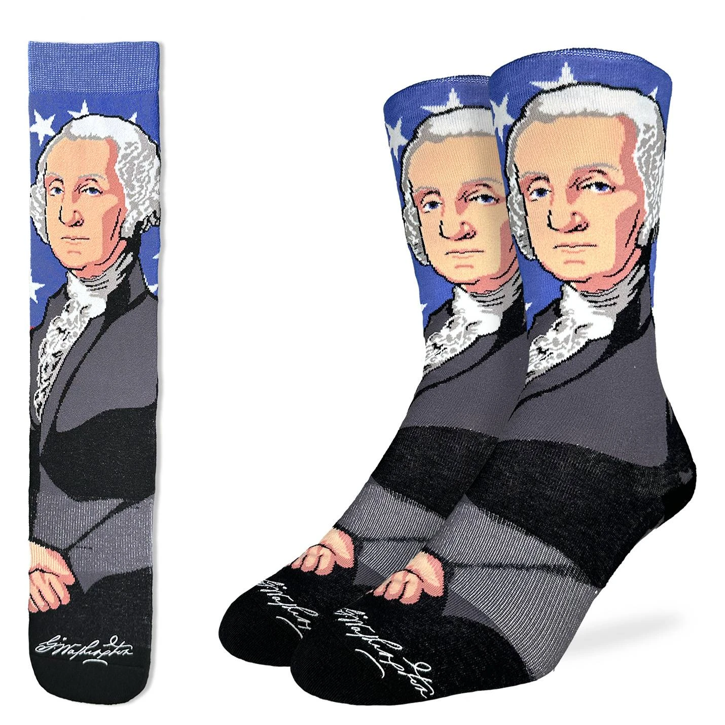 Men's George Washington Socks 1 Men's George Washington Socks