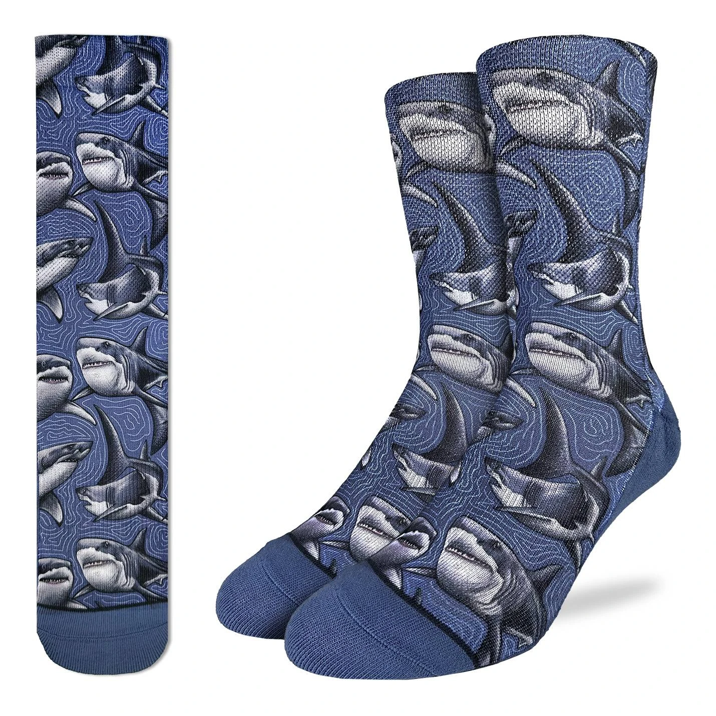 Men's Great White Sharks Socks 1 Men's Great White Sharks Socks