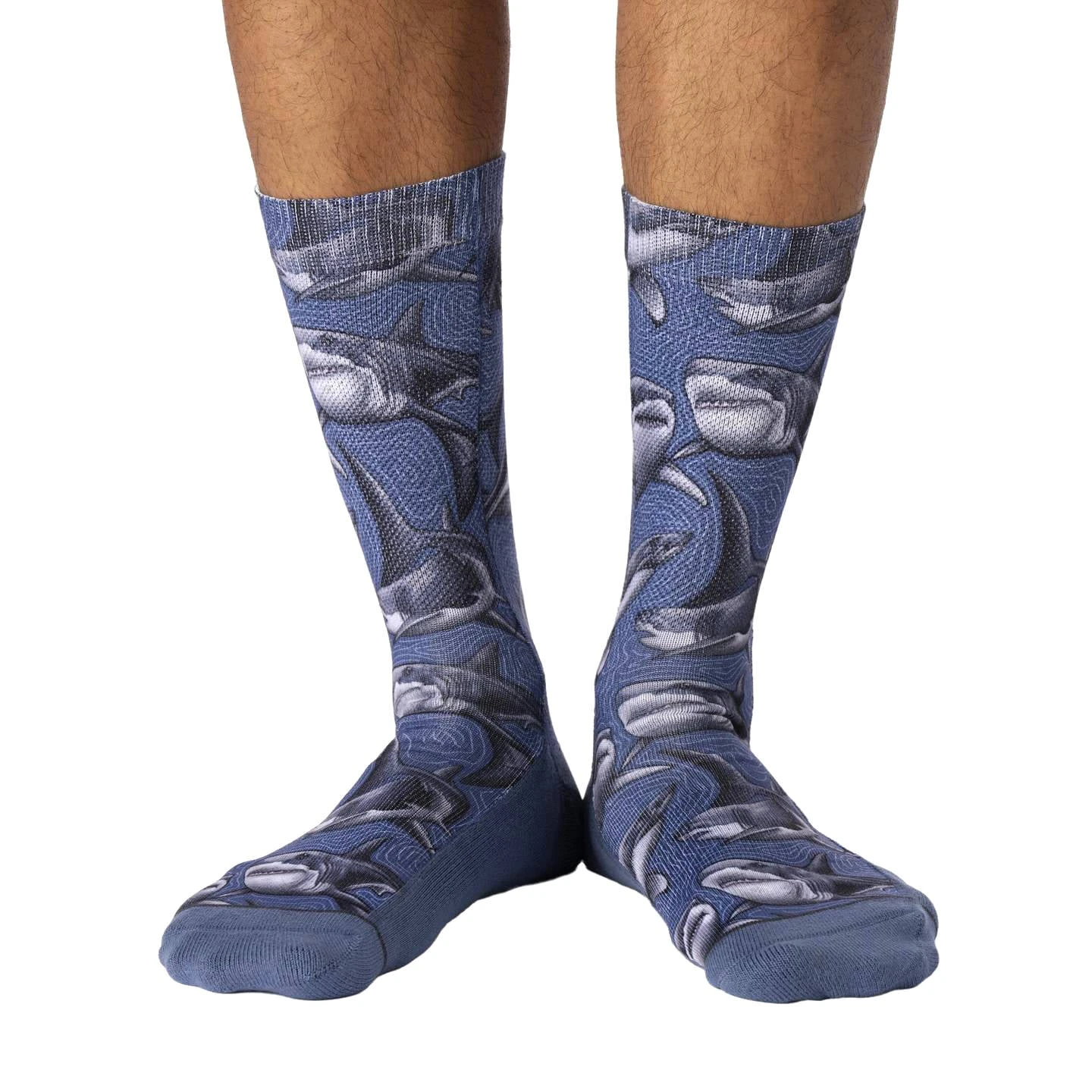 Men's Great White Sharks Socks 2 Men's Great White Sharks Socks - Image 2