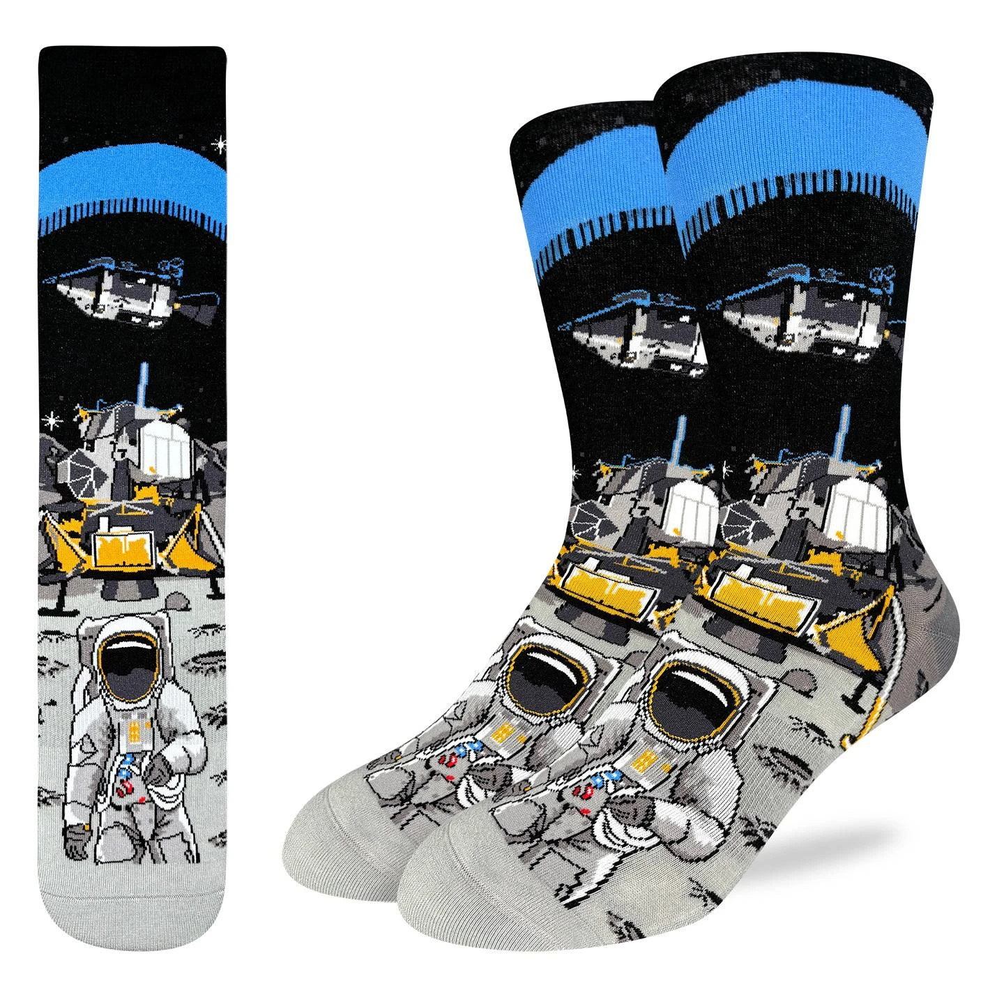 Men's Moon Walk Socks 1 Men's Moon Walk Socks