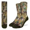 Men's Mallard Ducks In The Marsh Socks