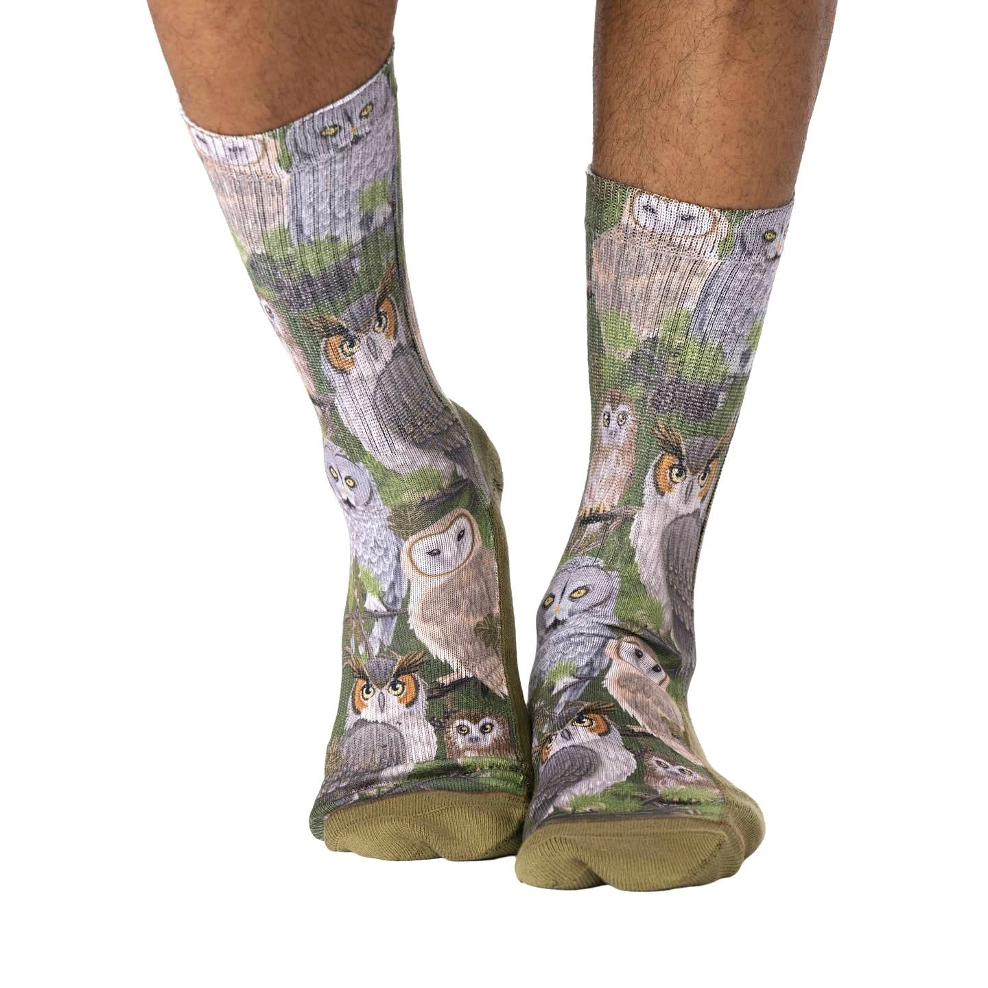 Men's Staring Owls Socks 2 Men's Staring Owls Socks - Image 2