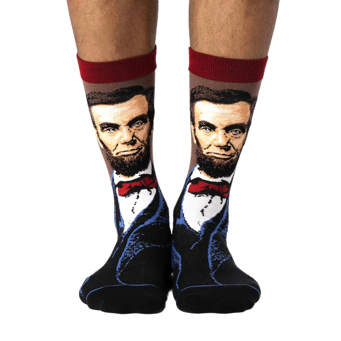 Men's Abraham Lincoln Socks 2 Men's Abraham Lincoln Socks - Image 2