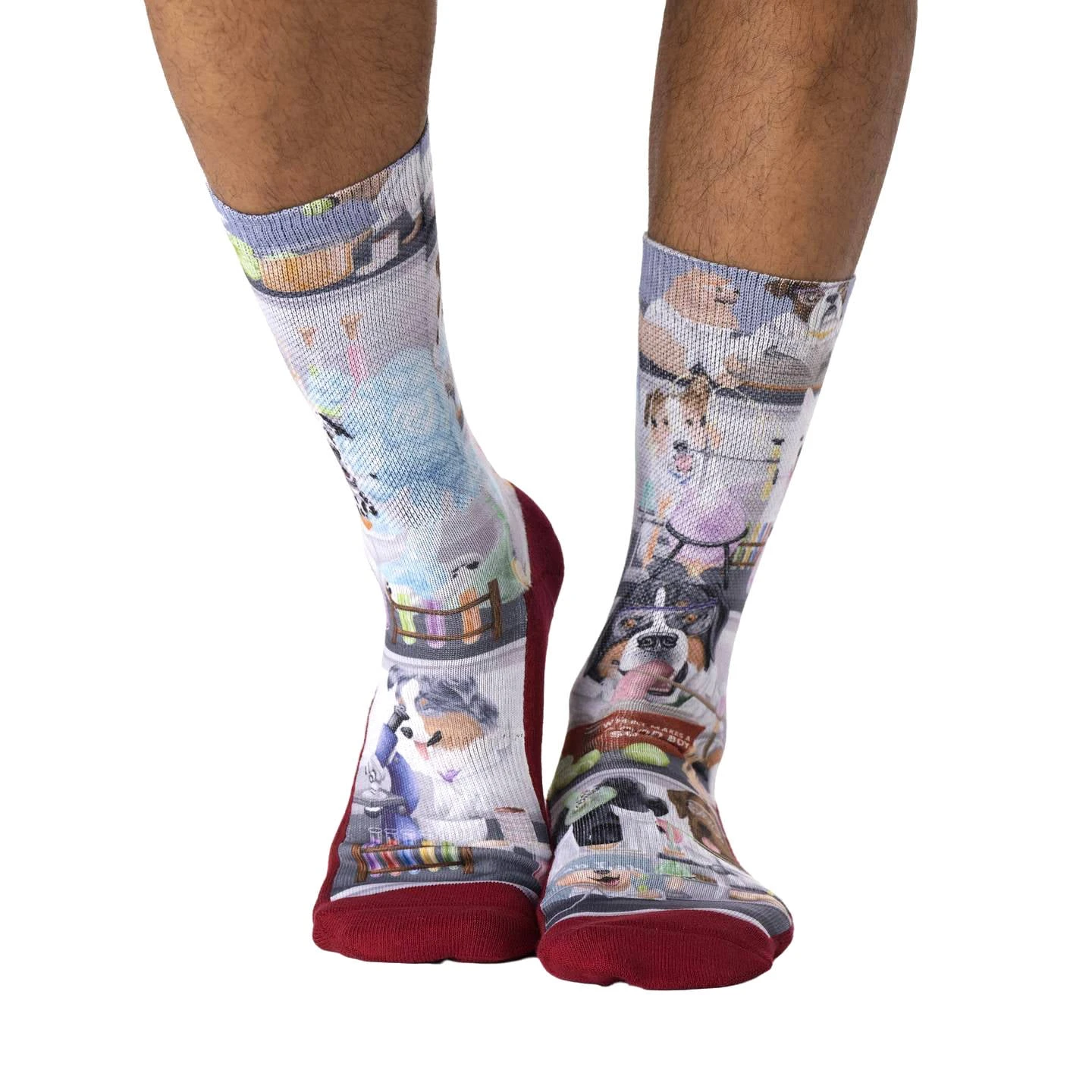 Men's Science Dogs Socks 2 Men's Science Dogs Socks - Image 2