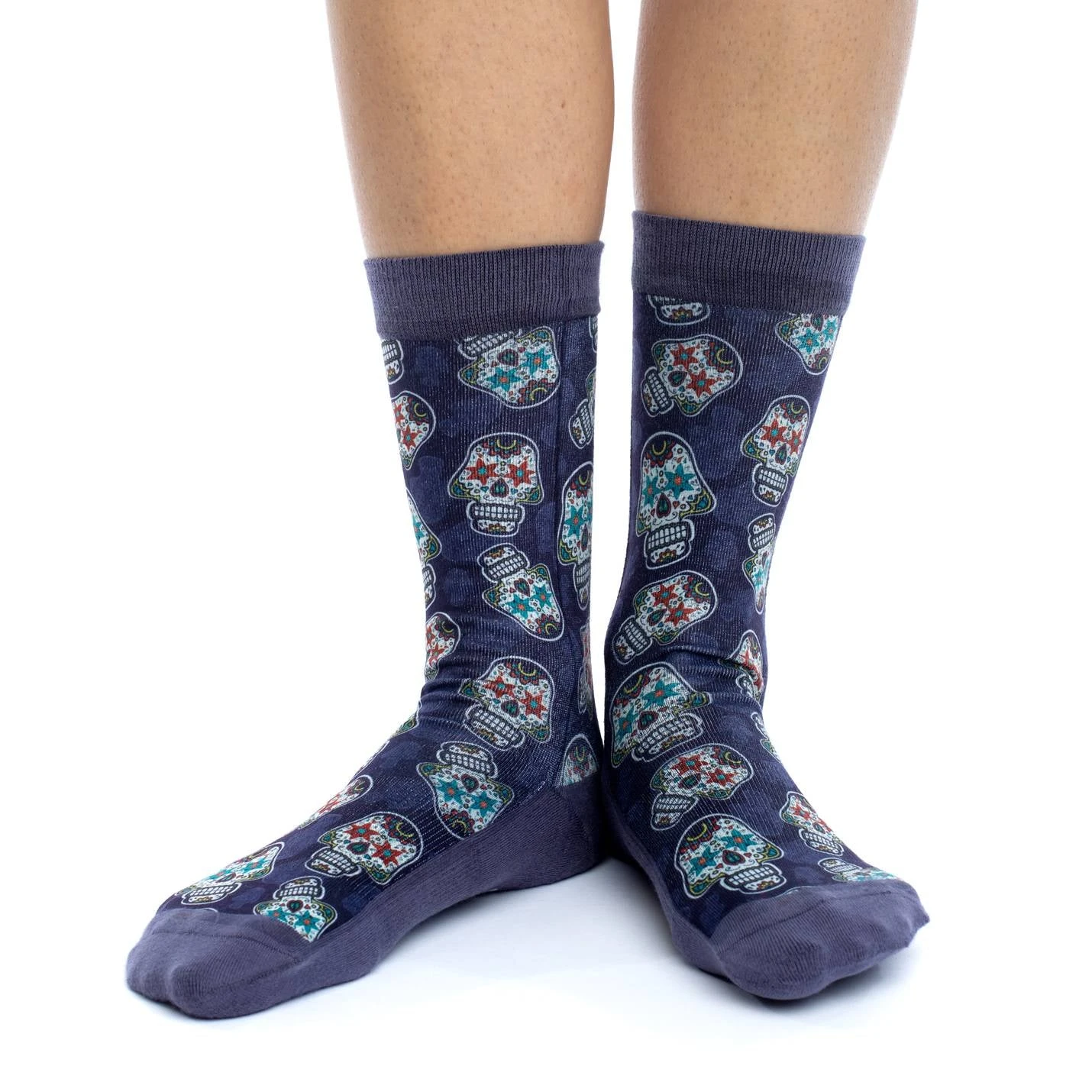 Women's Sugar Skulls Socks 2 Women's Sugar Skulls Socks - Image 2