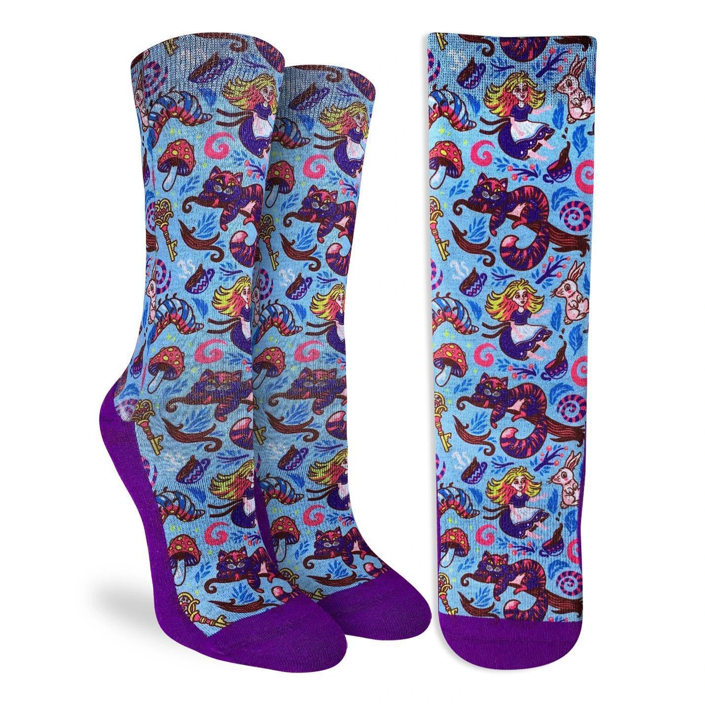 Women's Alice In Wonderland Socks 1 Women's Alice In Wonderland Socks