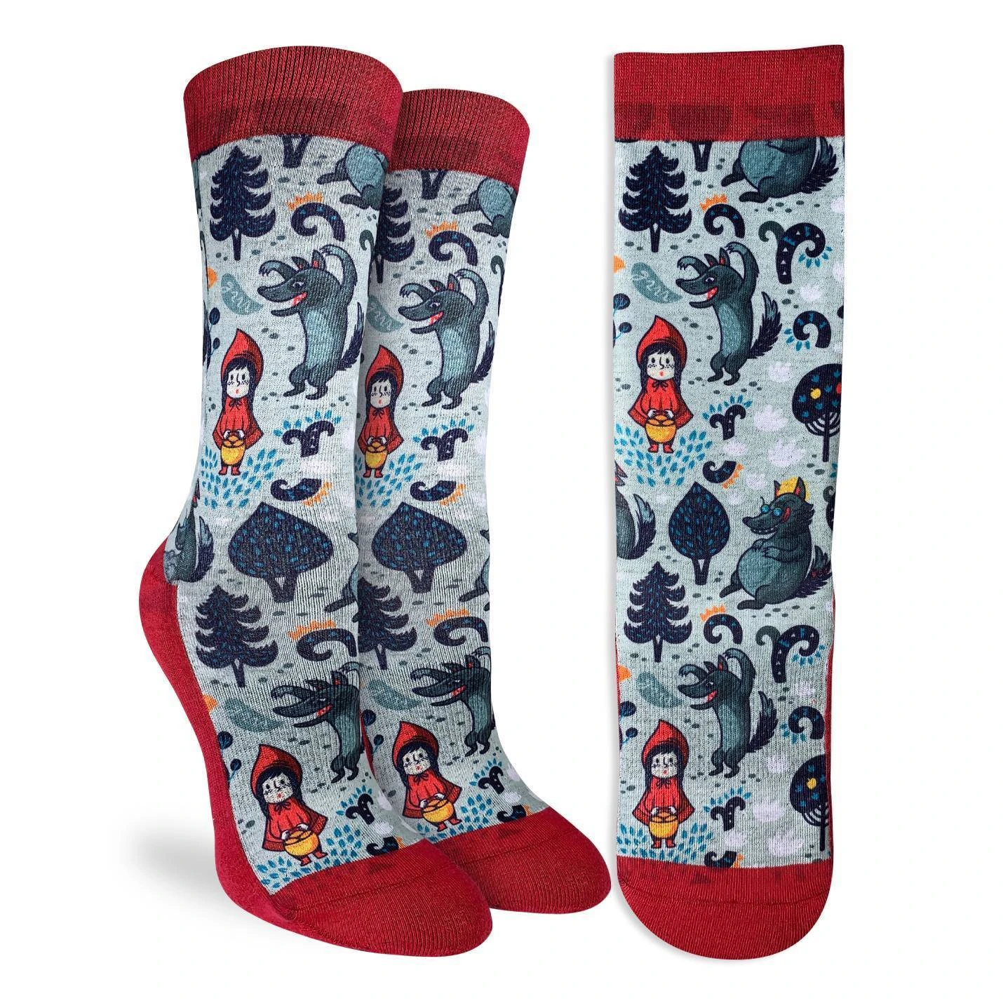 Women's Little Red Riding Hood Socks 1 Women's Little Red Riding Hood Socks