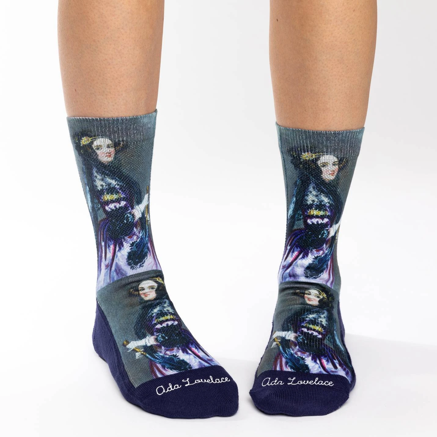 Women's Ada Lovelace Socks 2 Women's Ada Lovelace Socks - Image 2