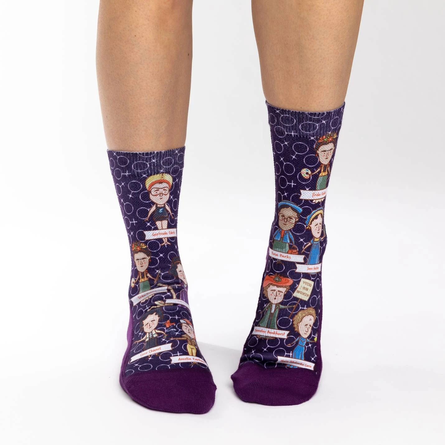 Women's Great Women In History Socks 2 Women's Great Women In History Socks - Image 2
