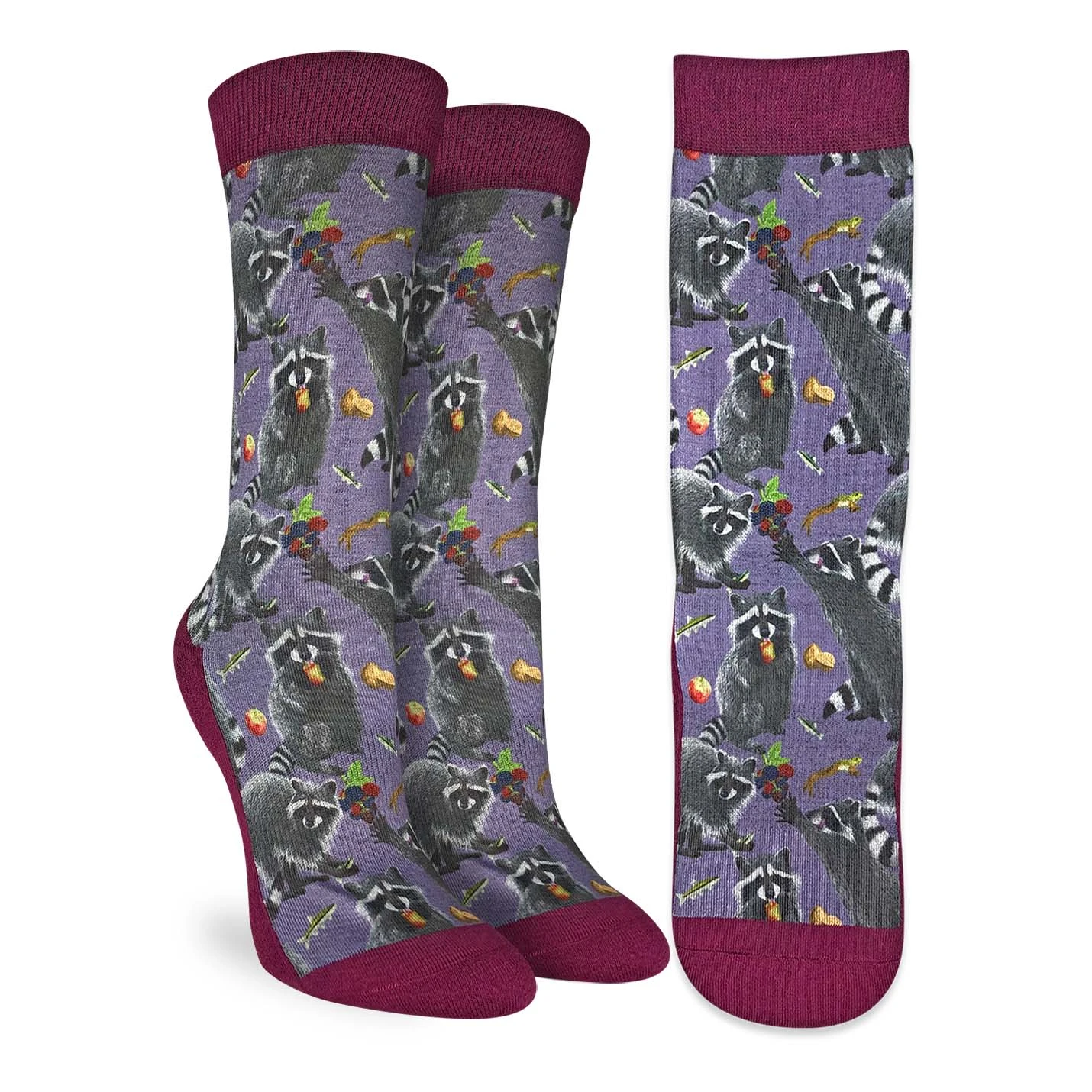 Women's Hungry Raccoons Socks 1 Women's Hungry Raccoons Socks