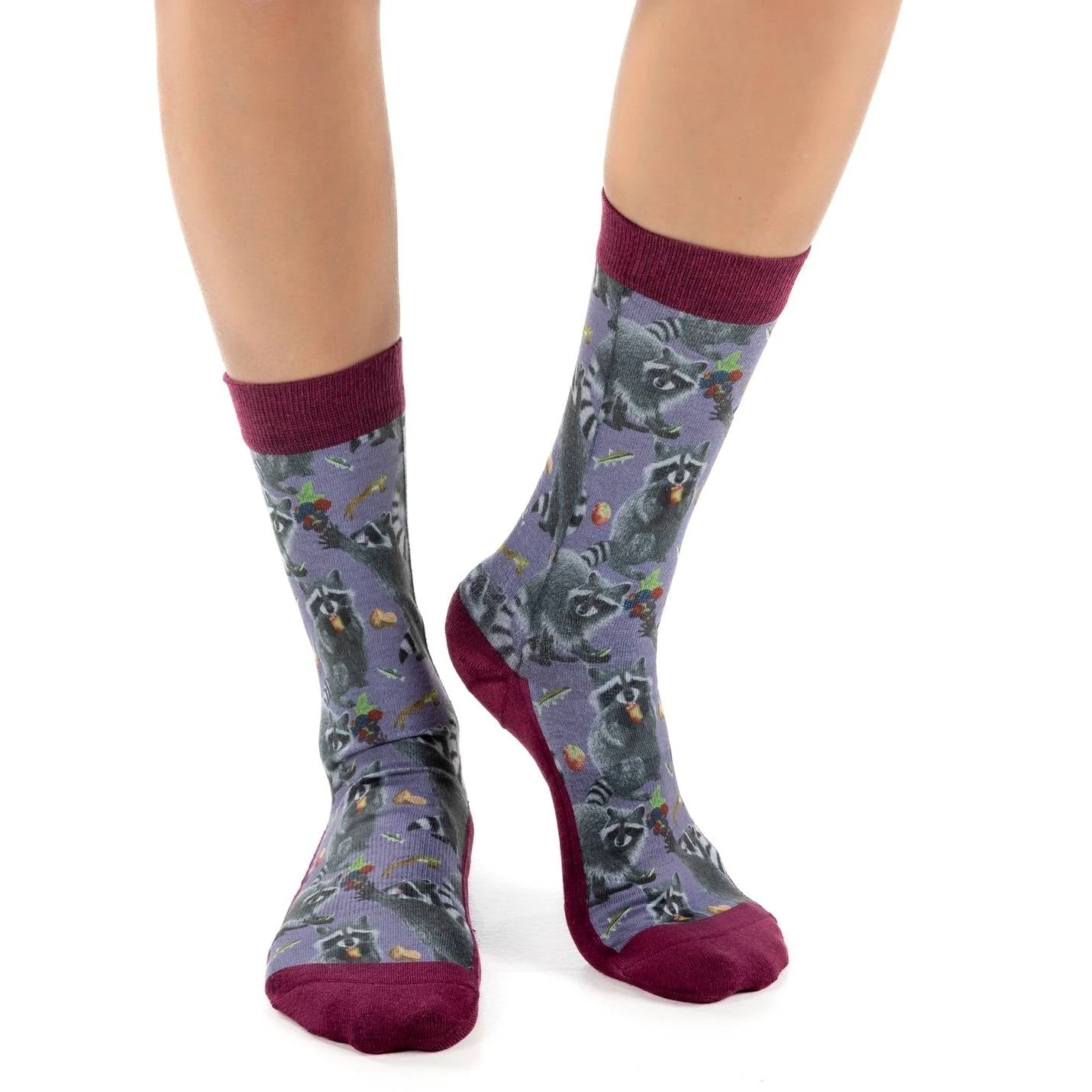 Women's Hungry Raccoons Socks 2 Women's Hungry Raccoons Socks - Image 2