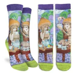 Women's Mushrooms Steeping Humans Socks