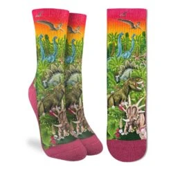 Women's Dinosaurs Roaming The Forest Socks