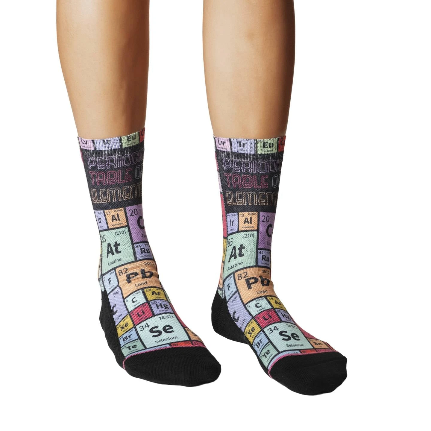 Women's Periodic Table Of Elements Socks 2 Women's Periodic Table Of Elements Socks - Image 2