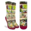 Women's Bookshelf Of Plants Socks