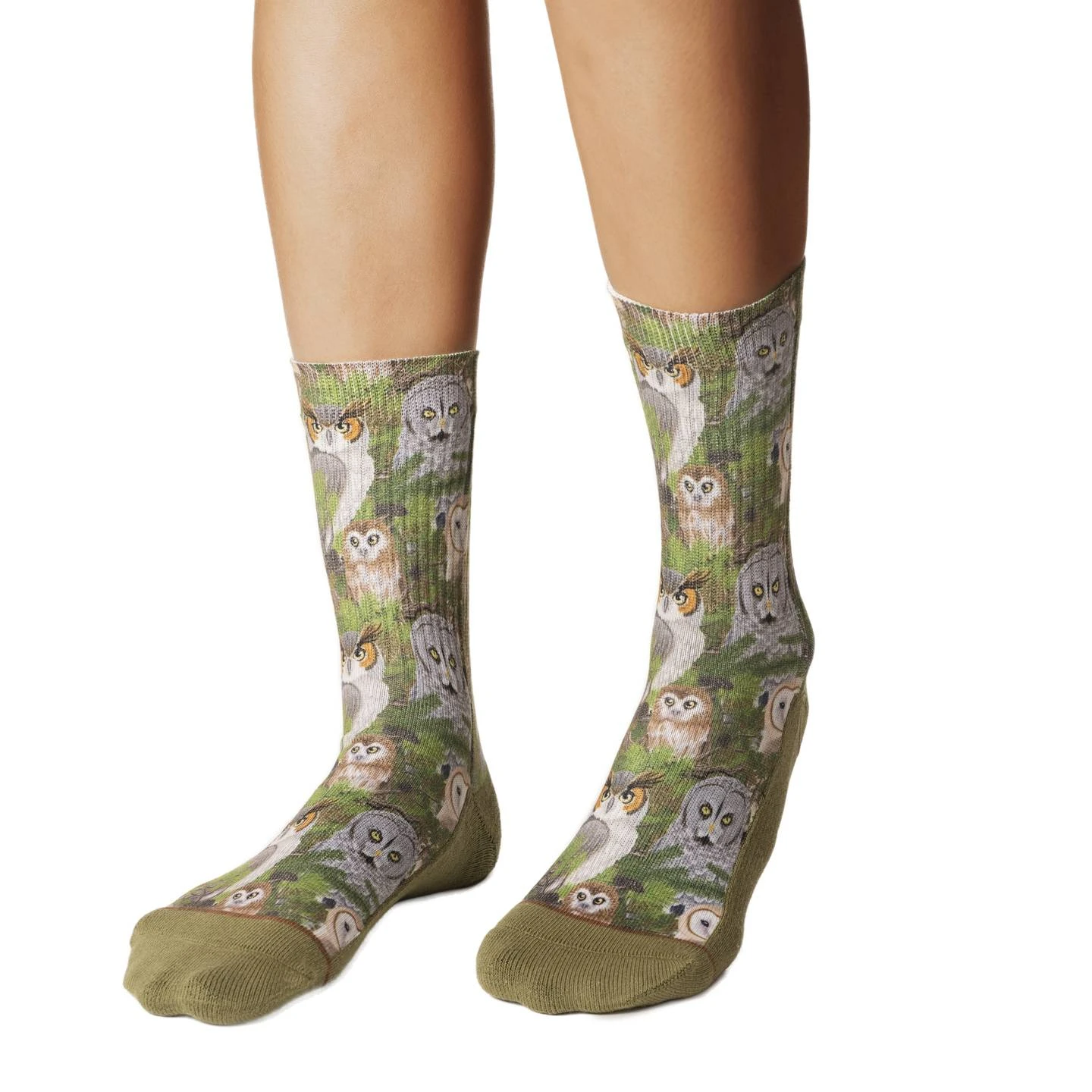 Women's Staring Owls Socks 2 Women's Staring Owls Socks - Image 2