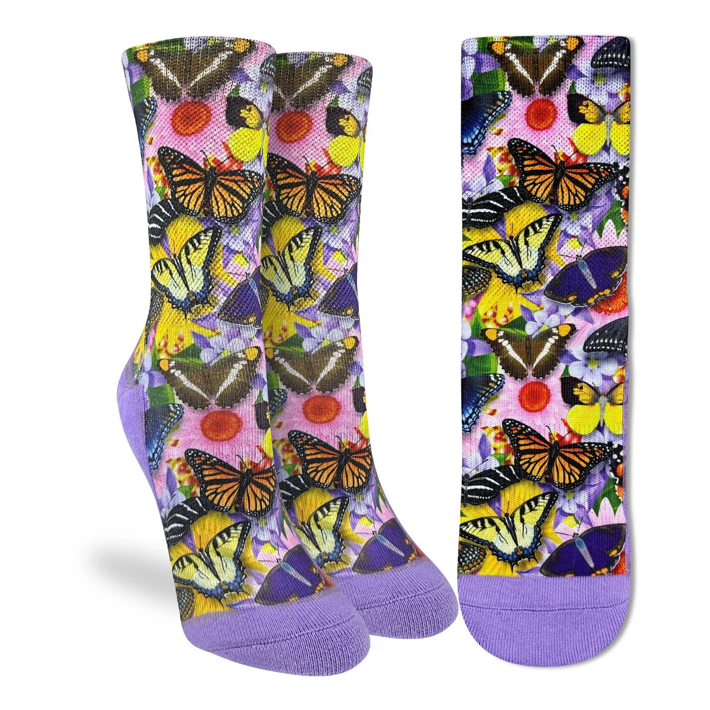 Women's Botanical Butterflies Socks 1 Women's Botanical Butterflies Socks