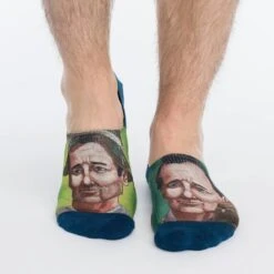 Men's Bill Murray No Show Socks -Good Luck Sock Store 7002 Good Luck Sock Bill Murray No Show Socks 2 v2