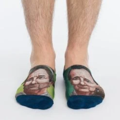 Men's Bill Murray No Show Socks -Good Luck Sock Store 7002 Good Luck Sock Bill Murray No Show Socks 3 v2