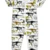 Dinosaur Skeletons Baby Pajamas