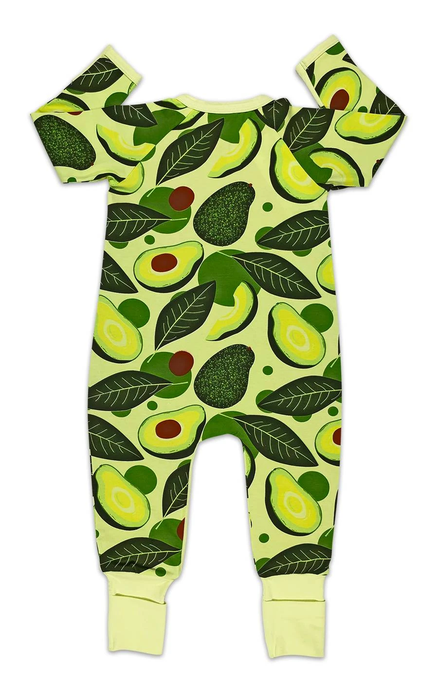Avocados Baby Pajamas 2 Avocados Baby Pajamas - Image 2