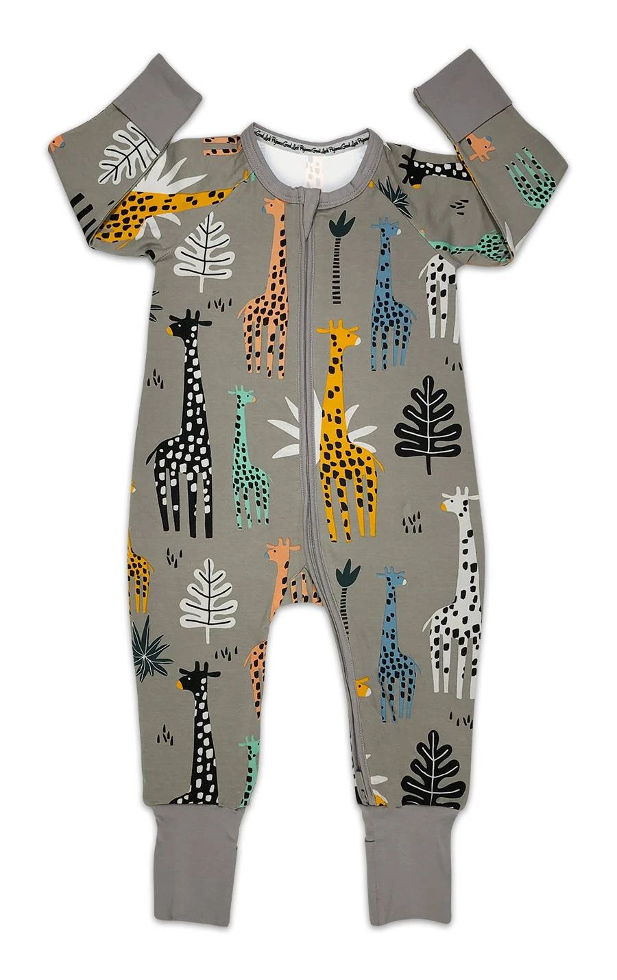 Giraffes Baby Pajamas 1 Giraffes Baby Pajamas