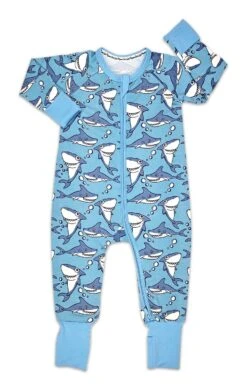 Sharks Baby Pajamas