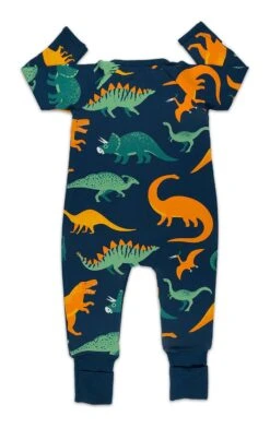 Good Luck Sock Store -Good Luck Sock Store 80250 DinosaursBlue Back