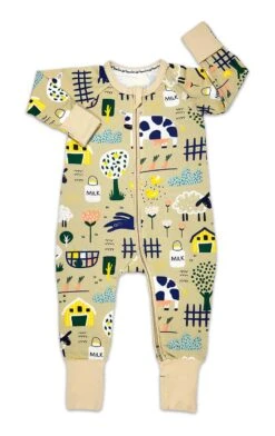Farm Animals Baby Pajamas