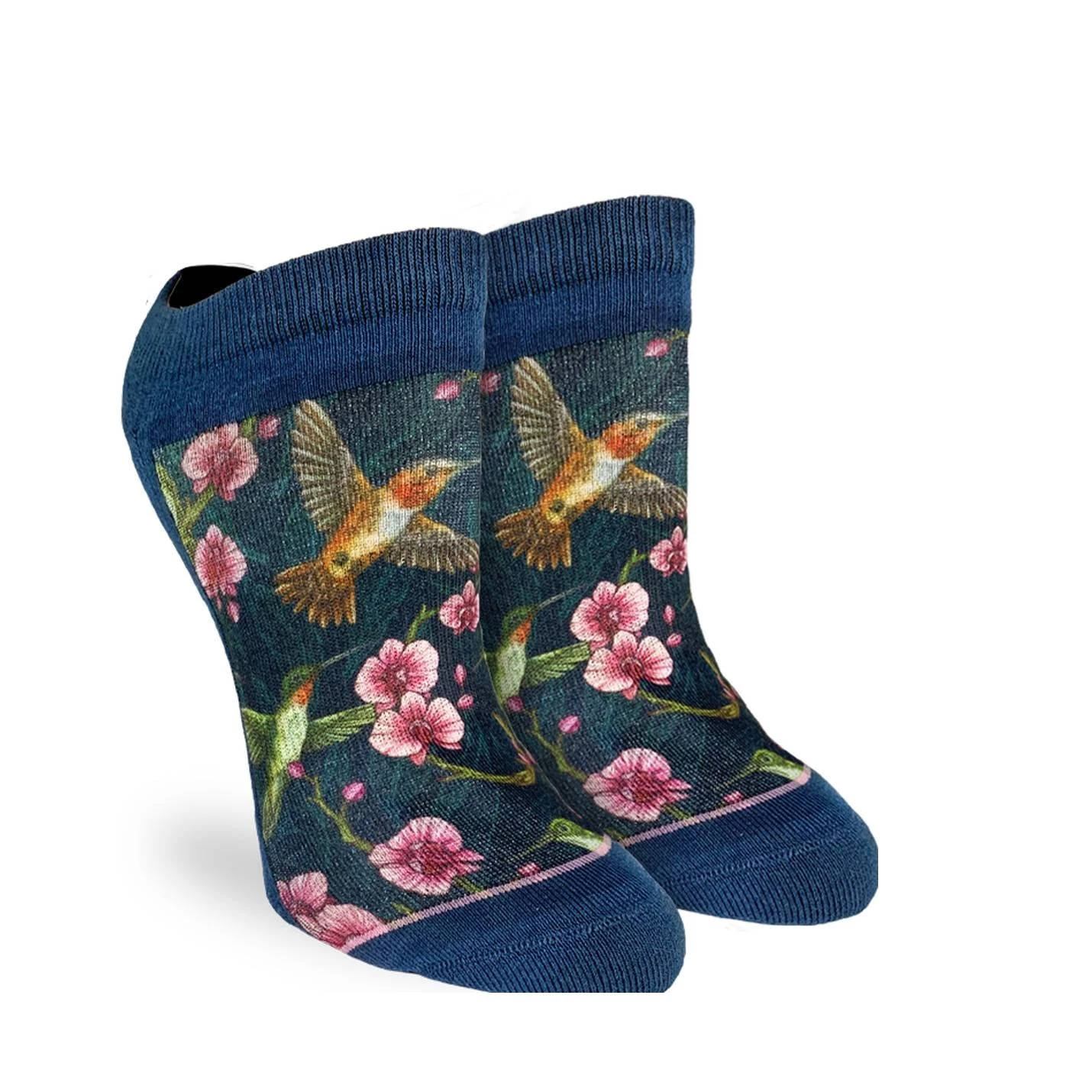 Women's Hummingbird Ankle Socks 1 Women's Hummingbird Ankle Socks