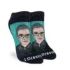 Women's Ruth Bader Ginsburg Portrait Ankle Socks