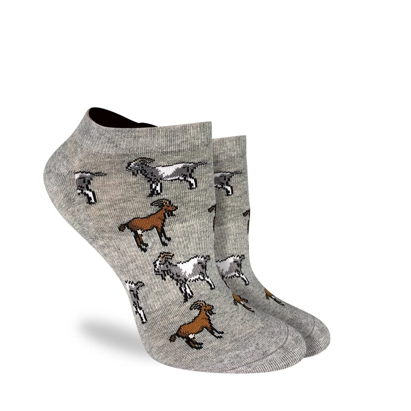 Women's Goats Ankle Socks 1 Women's Goats Ankle Socks
