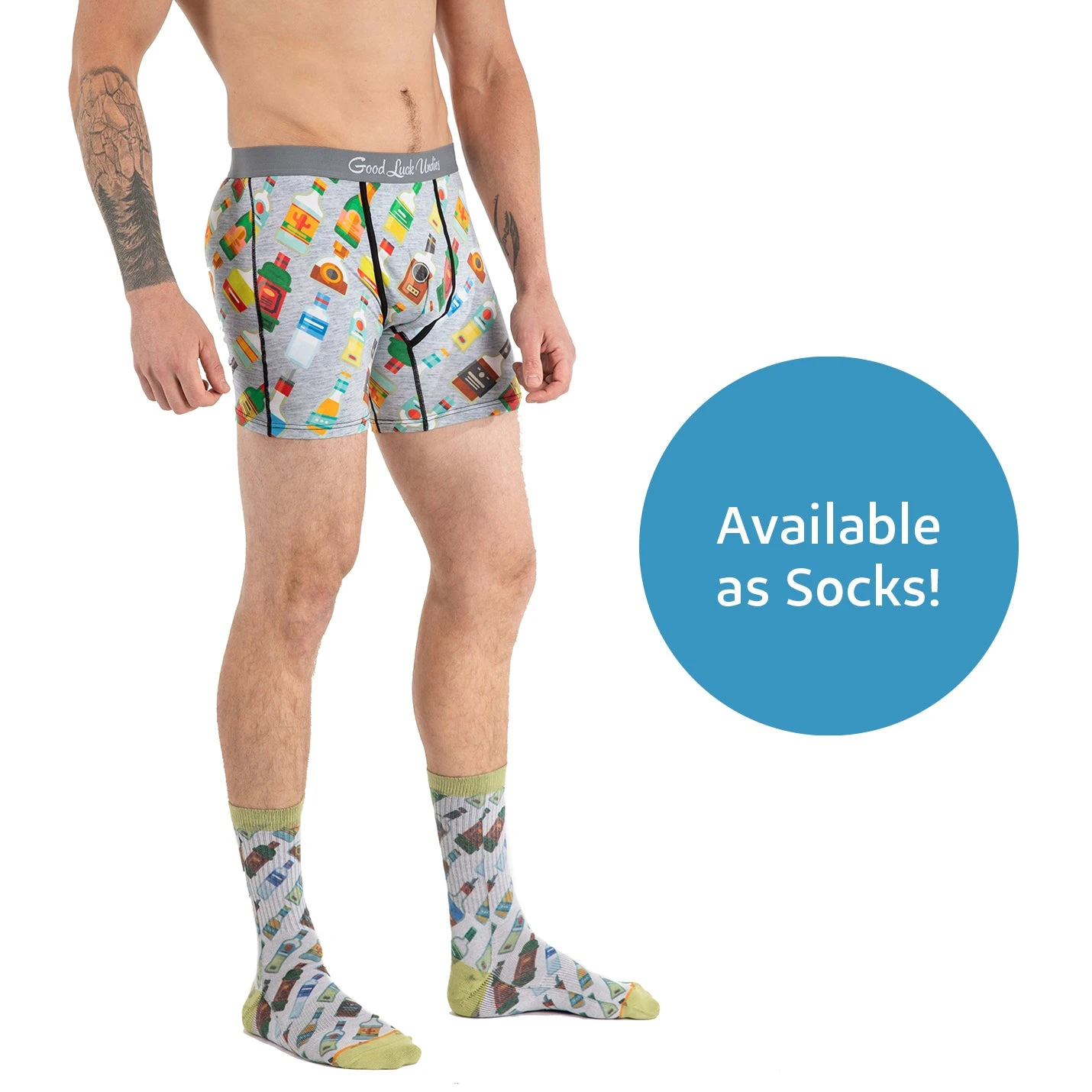 Men's Liquor Bottles Underwear 6 Men's Liquor Bottles Underwear - Image 6